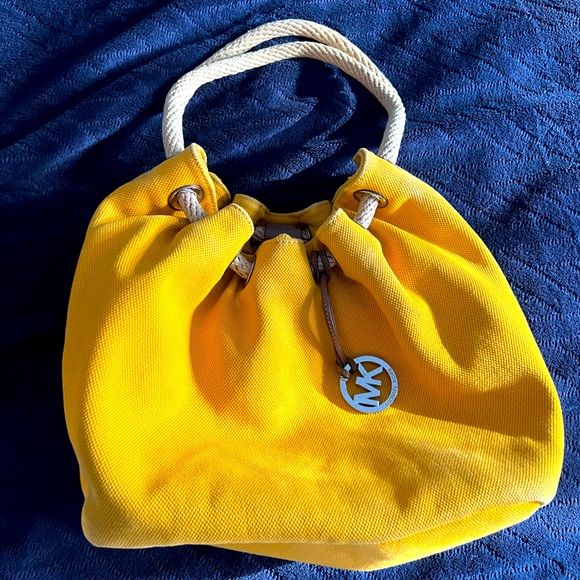 Sunshine Yellow Michael Kors Hobo Bag - Picture 1 of 10